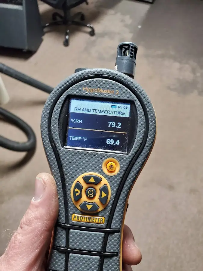 Moisture meter humidity assessment for Mold Remediation & Removal in Flat Rock